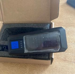 Luz led bicicleta solar