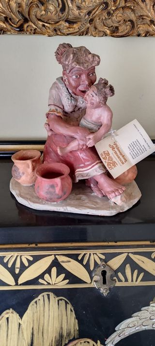 Figura de artesanía de la patagonia