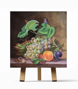 Cuadro pintura al óleo "Bodegón Holandes"