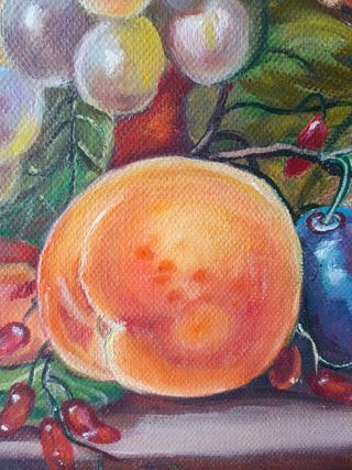 Cuadro pintura al óleo "Bodegón Holandes"
