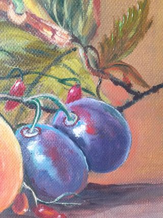 Cuadro pintura al óleo "Bodegón Holandes"