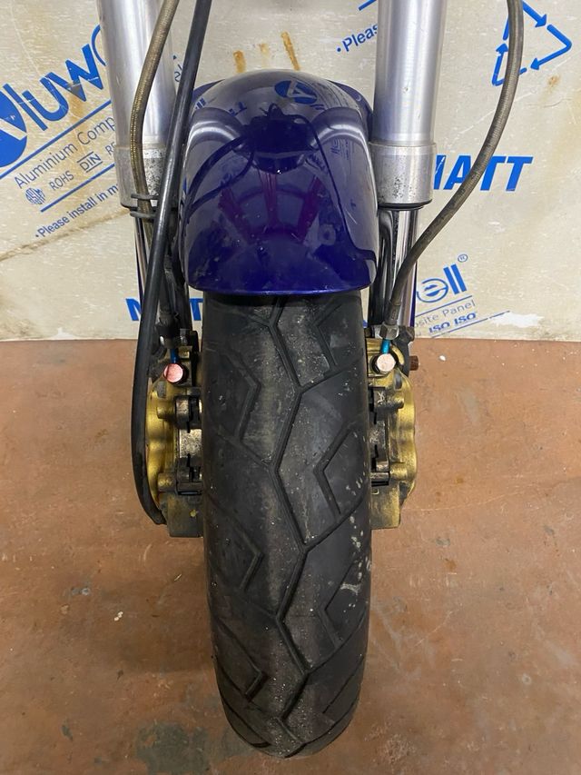 Tren delantero ideal caferacer