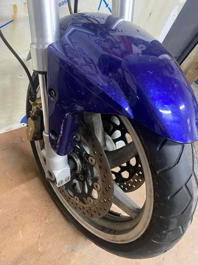 Tren delantero ideal caferacer