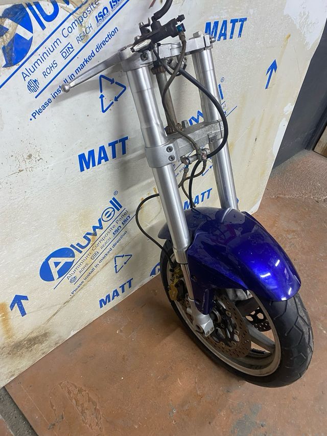 Tren delantero ideal caferacer