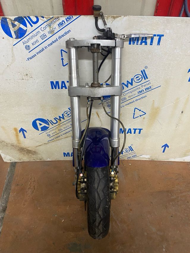 Tren delantero ideal caferacer