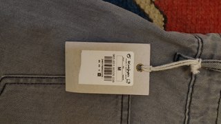 Peto pantalón vaquero gris