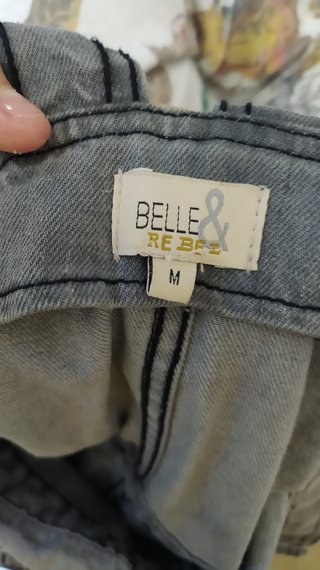 Peto pantalón vaquero gris