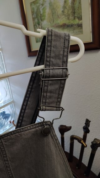 Peto pantalón vaquero gris