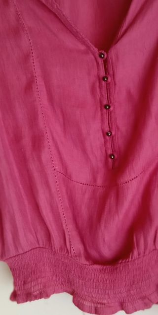 Camisa fiesta fucsia