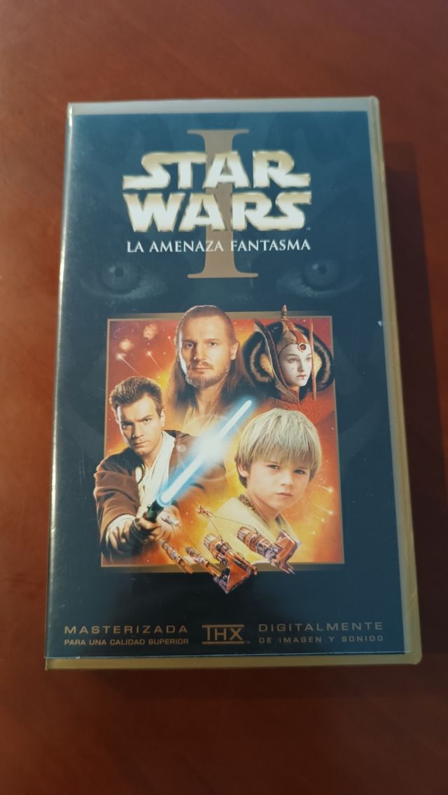 VHS Star Wars I - La amenaza fantasma