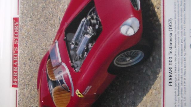 Calendari FERRARI, Wordlchampionship,auto sportive