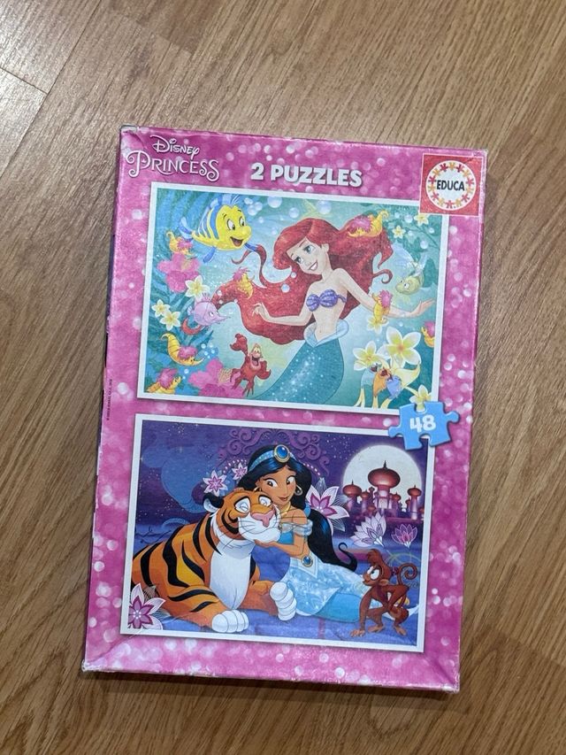 Puzzle princesas y cartas frozen