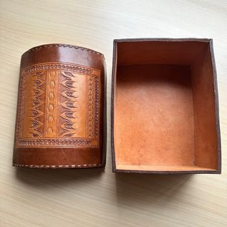 Cofre de piel artesano mini