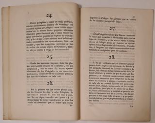 Real Cédula por la qual su magestad funda un coleg