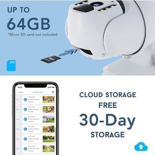 *Cámara de vigilancia WiFi con panel solar*