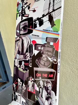 Tabla de Snowboard O-Matic Boron+Fijaciones Union