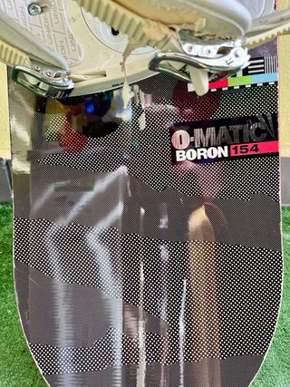 Tabla de Snowboard O-Matic Boron+Fijaciones Union