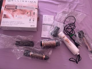 (Bellissima Rowenta)Spazzola stira capelli 5 in 1