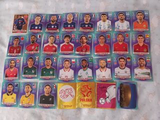 31 Cromos fútbol mundial Qatar 2022