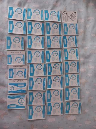 31 Cromos fútbol mundial Qatar 2022