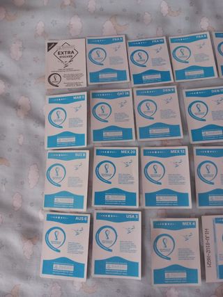 31 Cromos fútbol mundial Qatar 2022