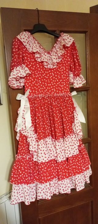 Vestido flamenca niña