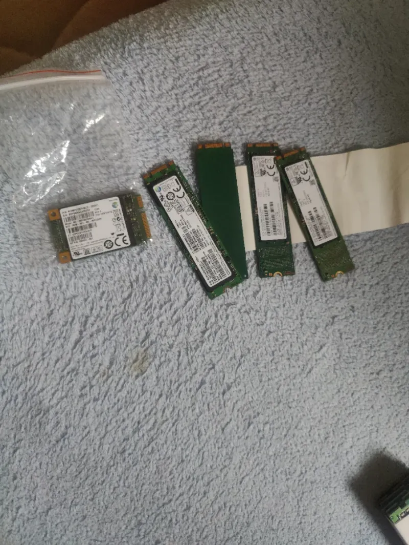 SSD NVME y sata M2 de 500Gb