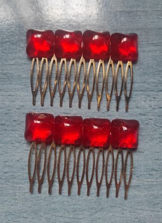 Pendientes y peinecillos Flamenca