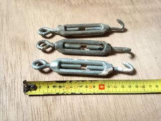 Gancho, grilletes, tensor cable acero