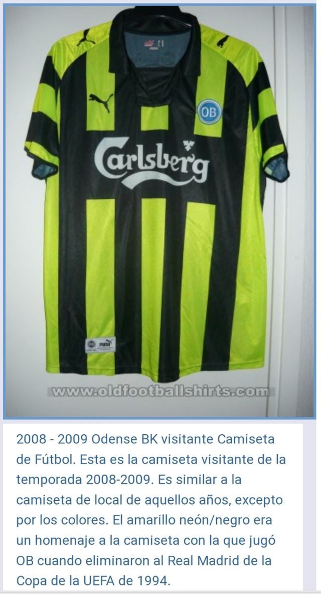 Camiseta Odense BK.