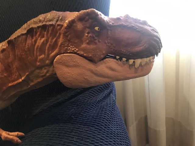 dinosaurio T rex gigante