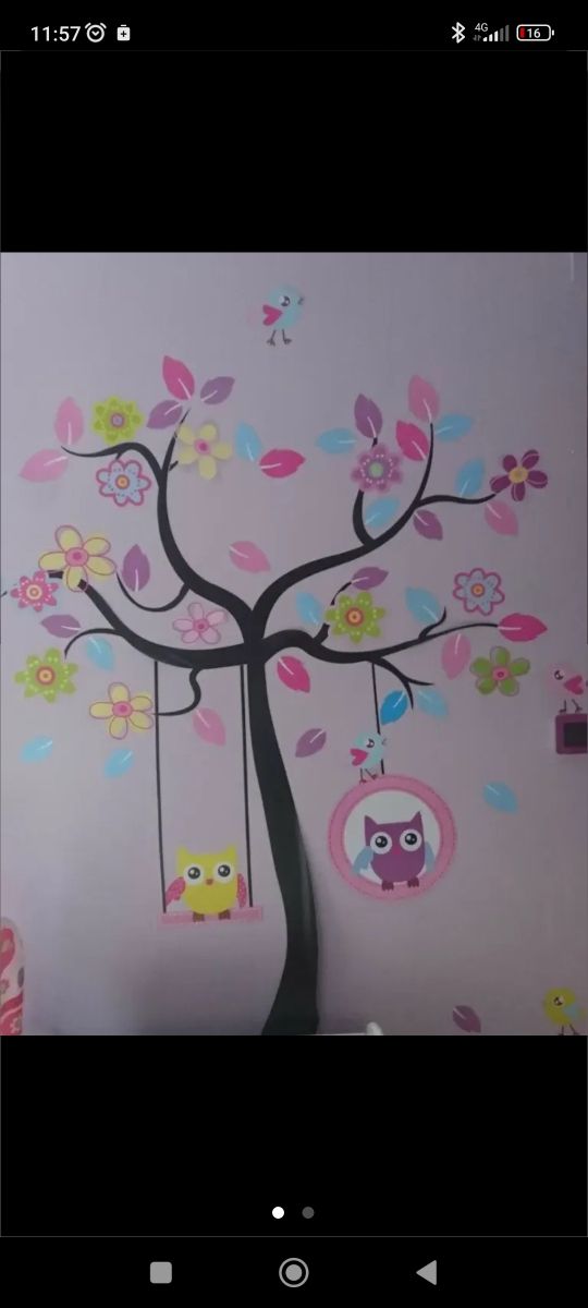 Vinilo decorativo habitación Bebé