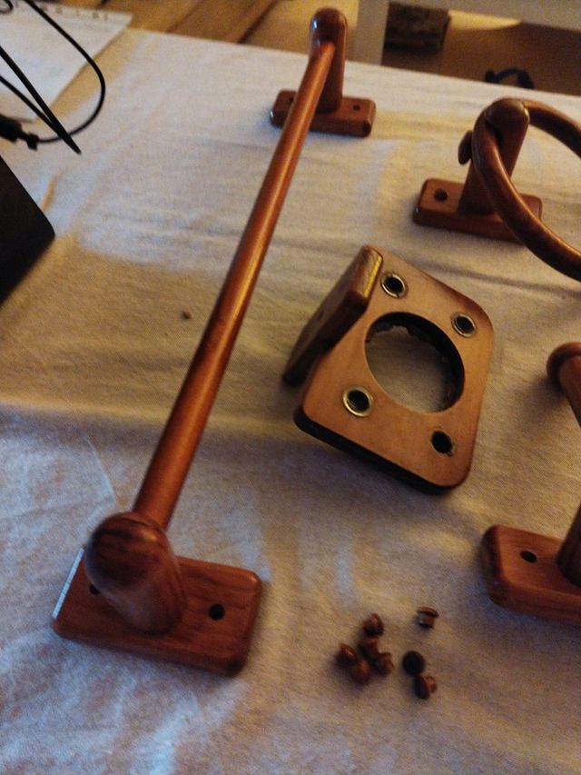 accesorios de baño y leja