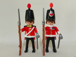playmobil clicks soldados