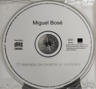 CD Miguel Bosé