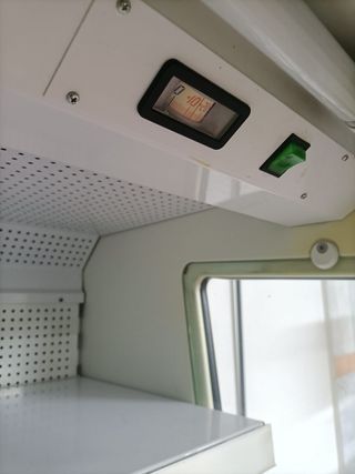 Vitrina refrigerada lácteos