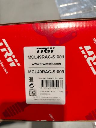 Semi manillares moto TRW NUEVOS