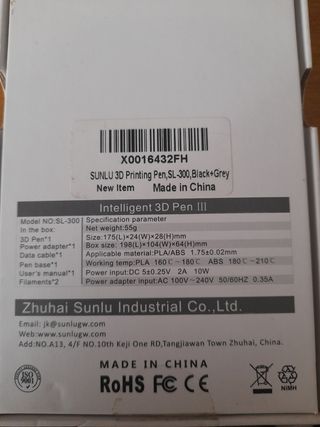 Pen 3d sunlu