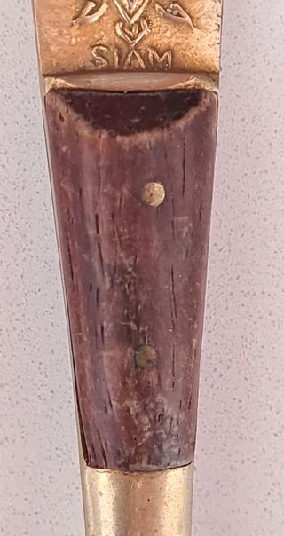 Set di due cucchiaini del Regno di Siam