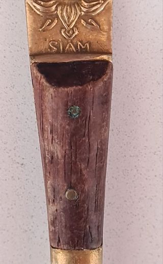 Set di due cucchiaini del Regno di Siam