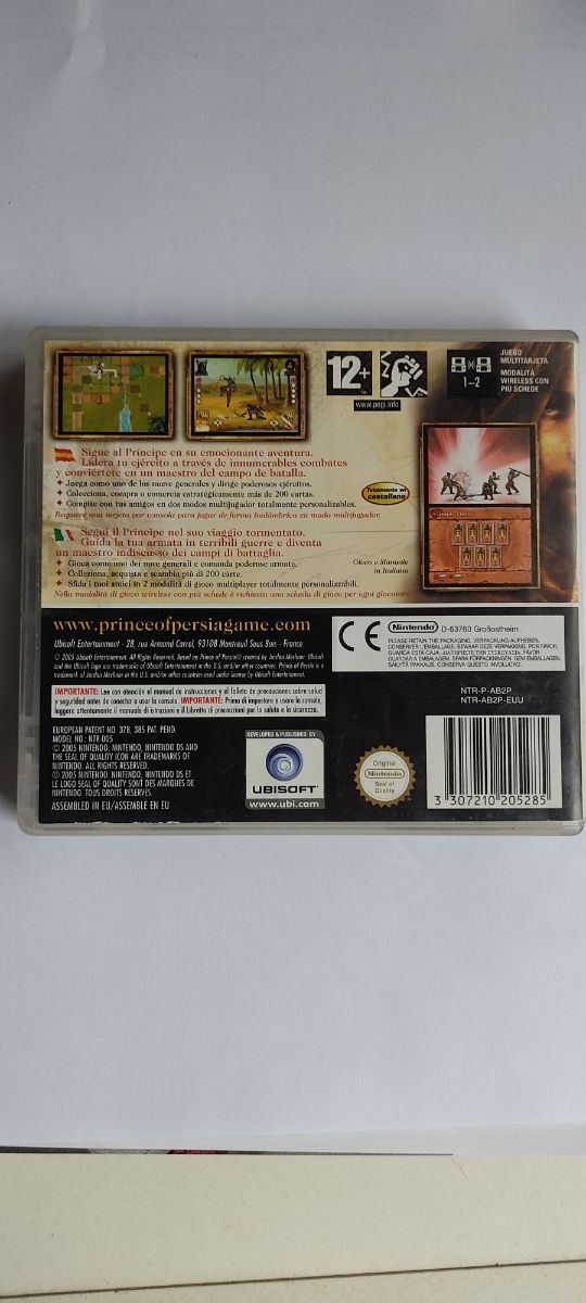 Battles Prince of Persia DS Completo