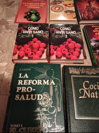 Fabuloso lote de libros vida saludable