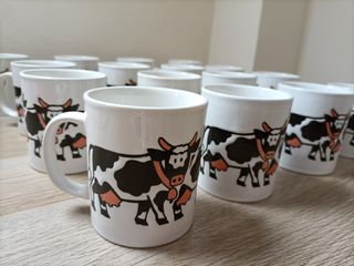 Set tazze Cow 16 unità