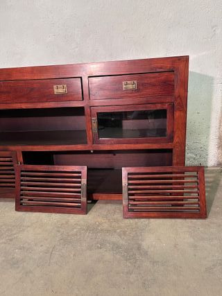 ✅aparador madera maciza muy robusto alta calidad