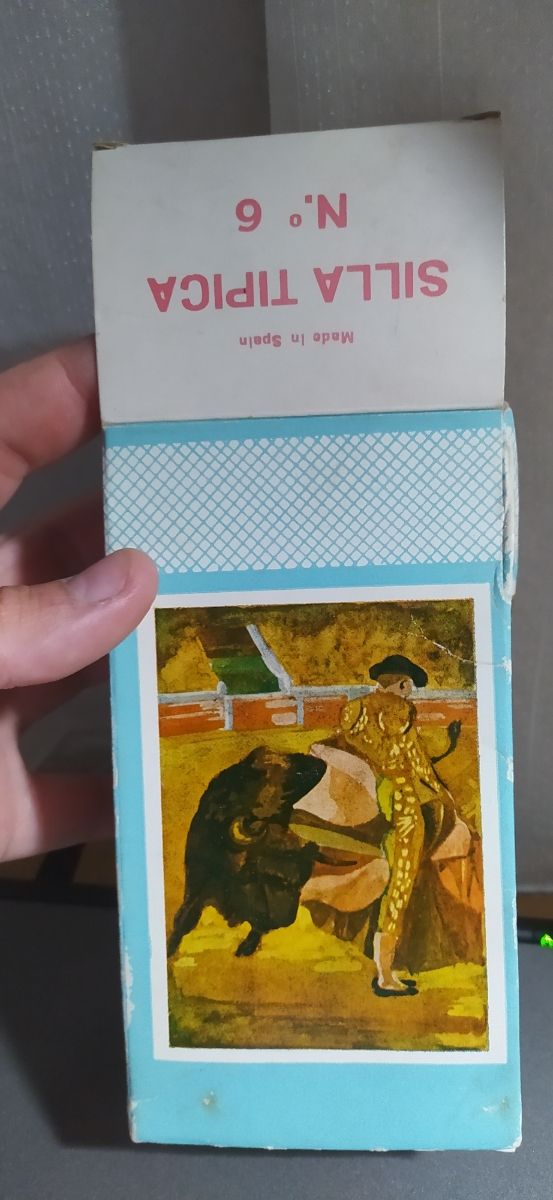 Silla miniatura Sevillana coleccionista