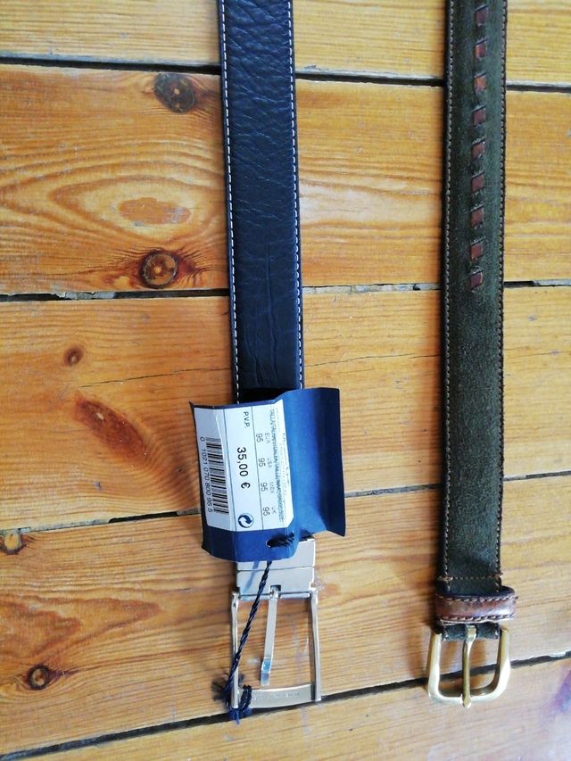 Cinturones cuero nuevos