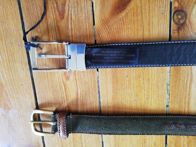 Cinturones cuero nuevos