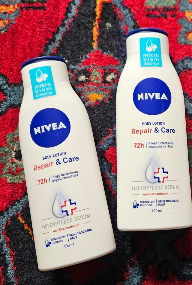 Pack x4 NIVEA Body Repair & Care (sin abrir)