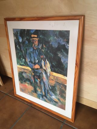 Cuadro lamina de Cézanne