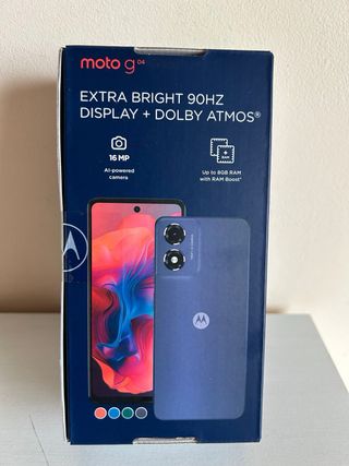 Telefono cellulare Motorola Moto G 04 64 GB. Nuovo